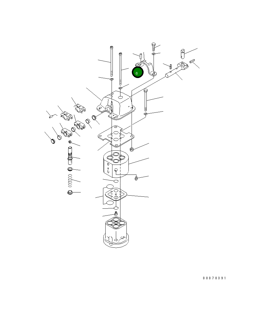 Болт 702-16-58250 Komatsu