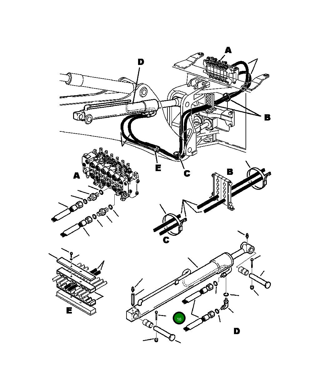 Болт 801015582  Komatsu