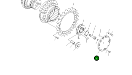 Крышка 11Y-27-11421 Komatsu