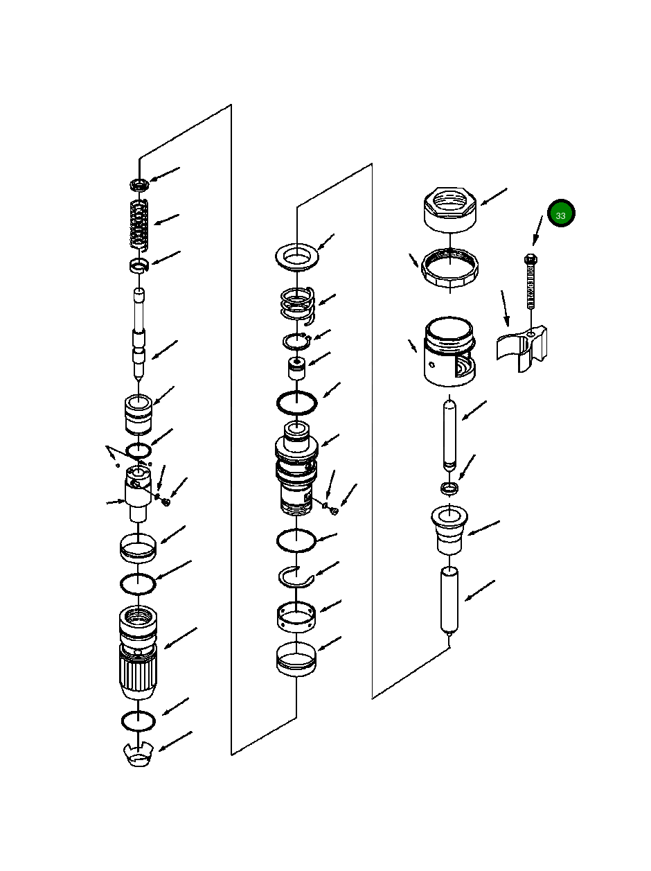 Болт 1307 982 H1 Komatsu