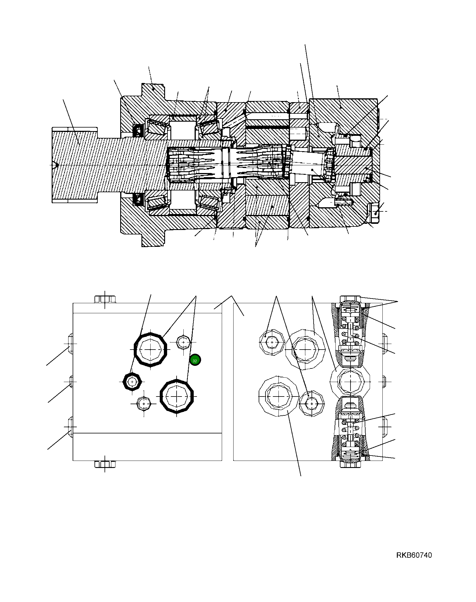 Кольцо уплотнительное (O-Ring) 22L-09-R9490 Komatsu
