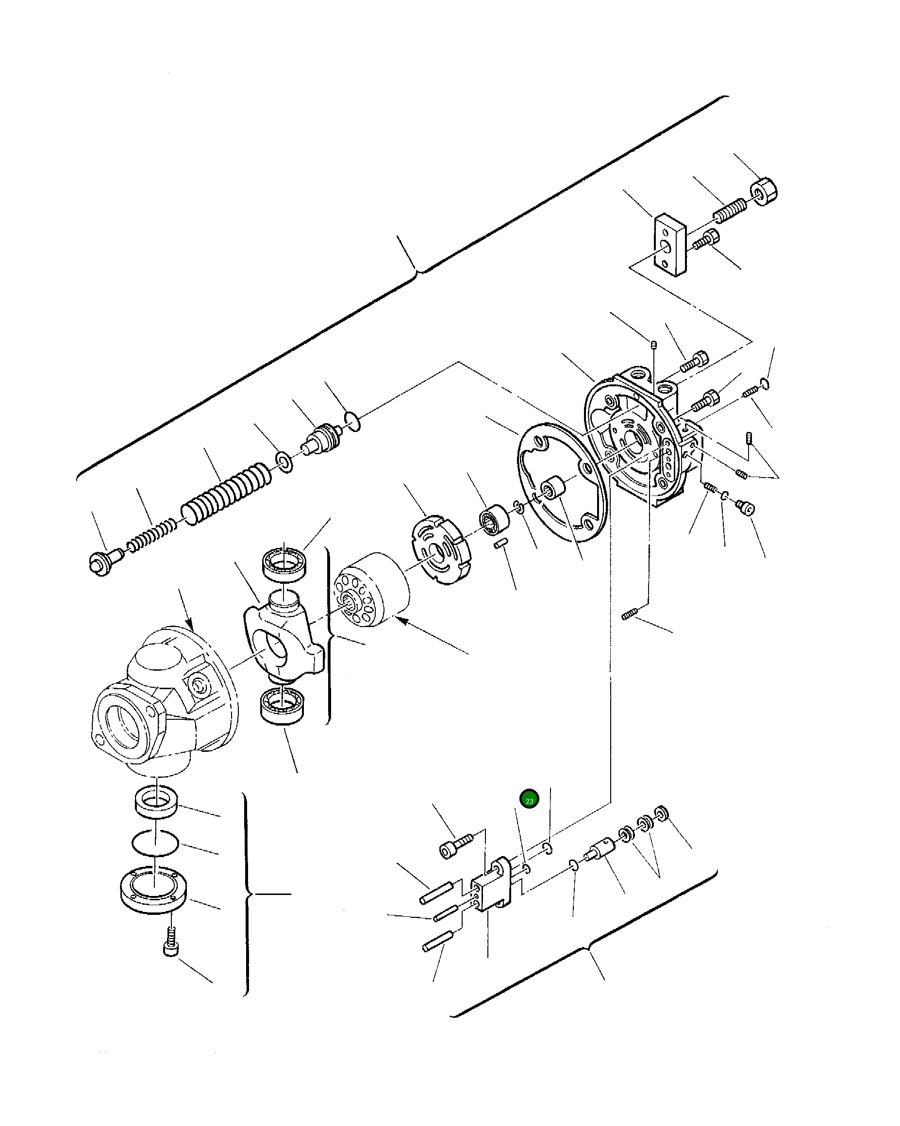 Кольцо уплотнительное (O-Ring) 855051008 Komatsu
