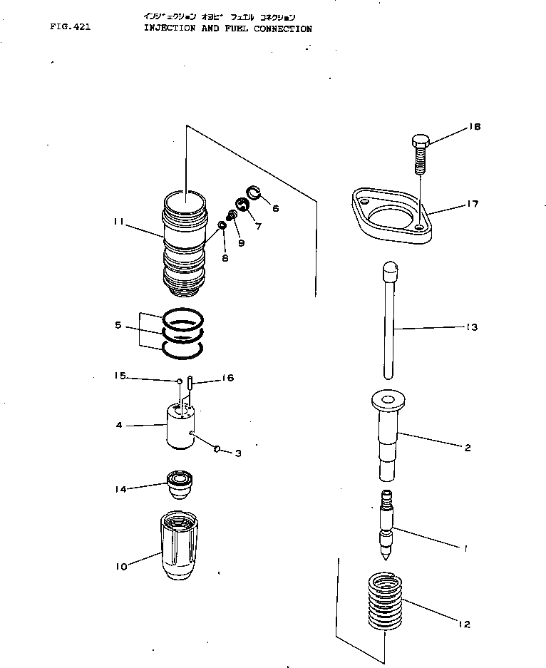 Болт 6710-11-3910 Komatsu
