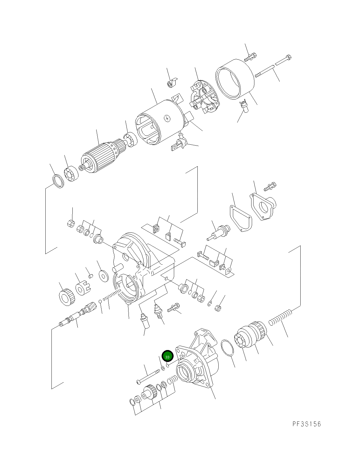 Кольцо уплотнительное (O-Ring) ND90801-100 Komatsu