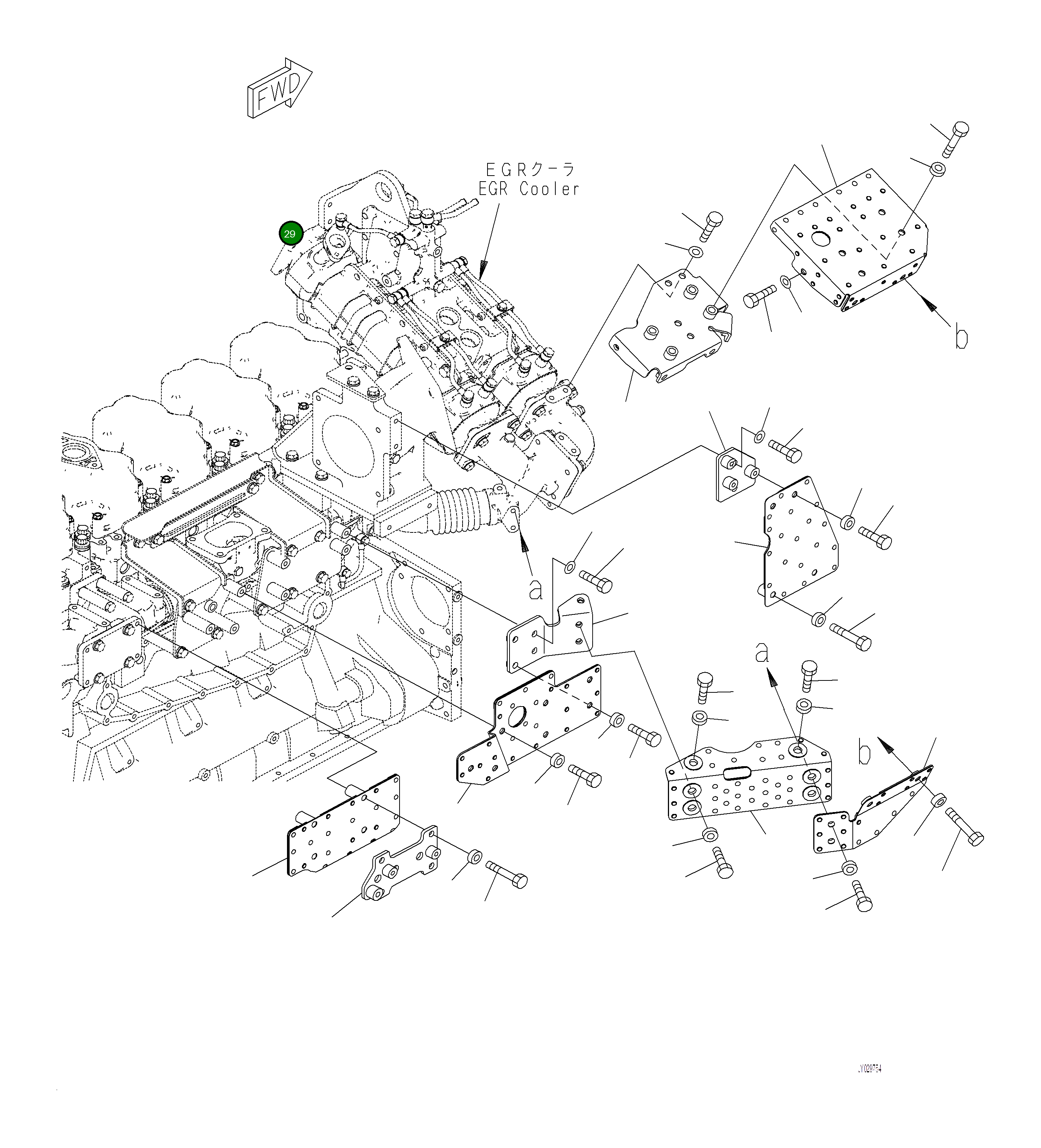 Крышка 6263-11-8770 Komatsu