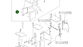 Крышка 20Y-54-24262 Komatsu