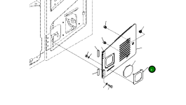 Крышка 4A2-53-11761 Komatsu