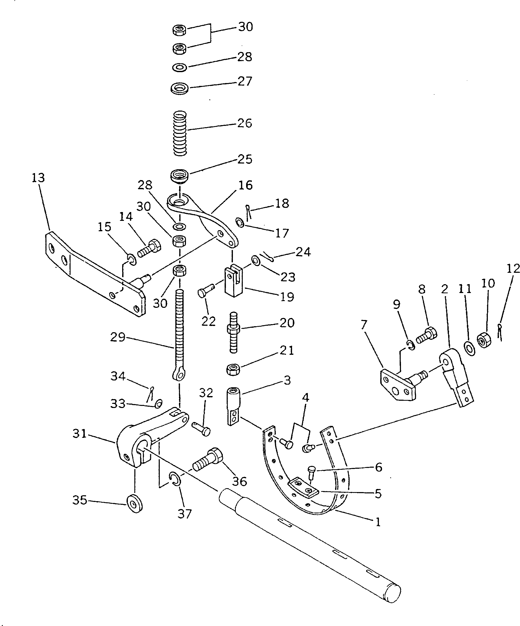Болт 101-11-15430 Komatsu