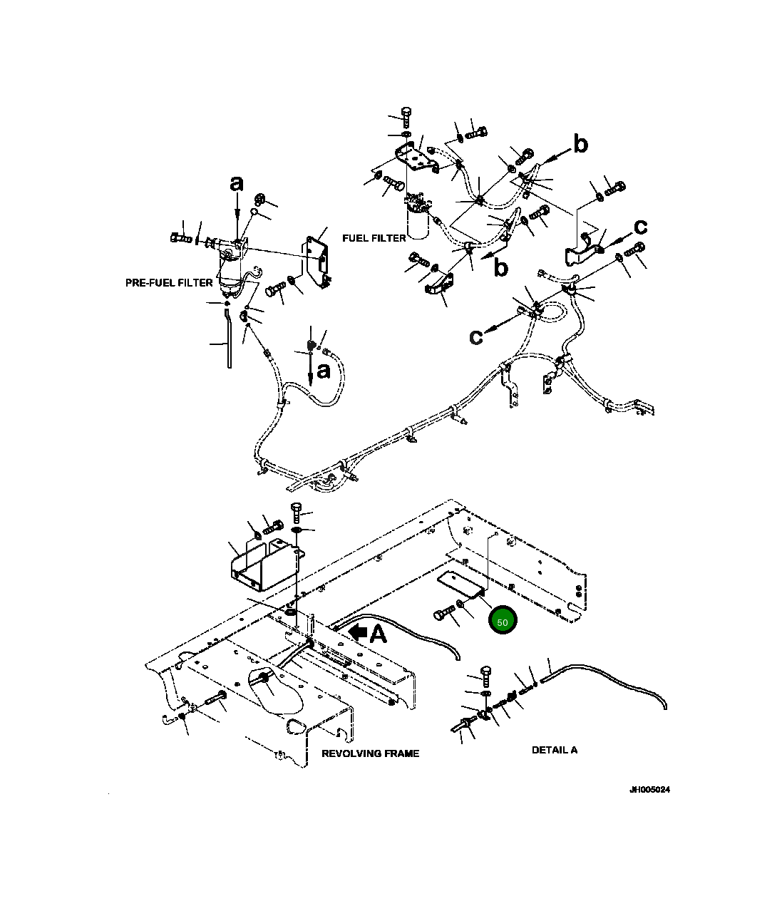 Крышка 2A5-54-13480 Komatsu
