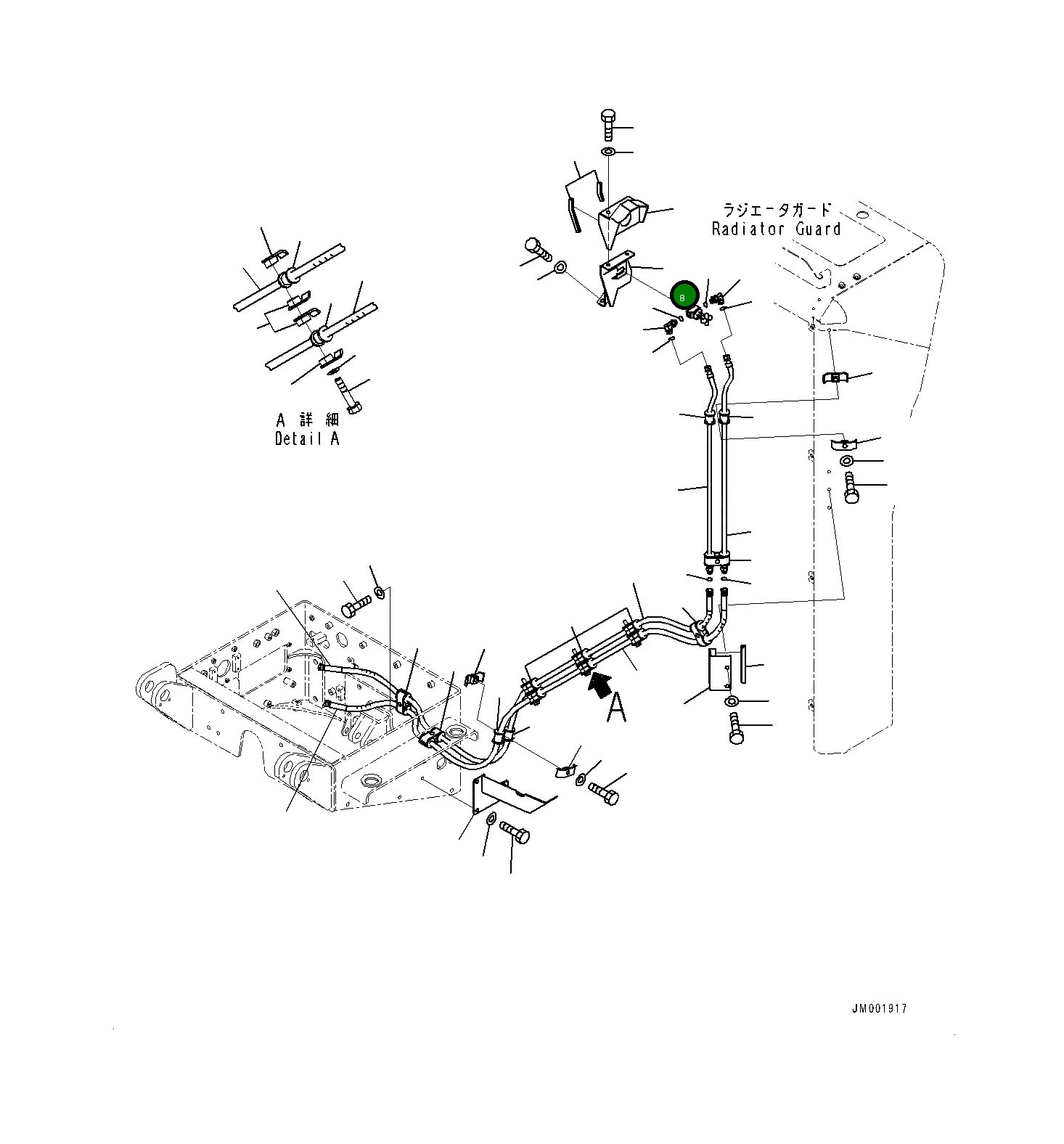 Крышка 561-89-87820 Komatsu