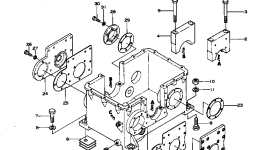 Крышка 267-30-12251 Komatsu