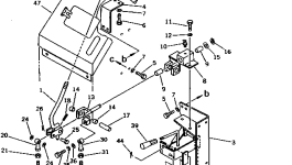 Крышка 103-43-36210 Komatsu