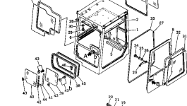 Дверь 11T-911-1120 Komatsu