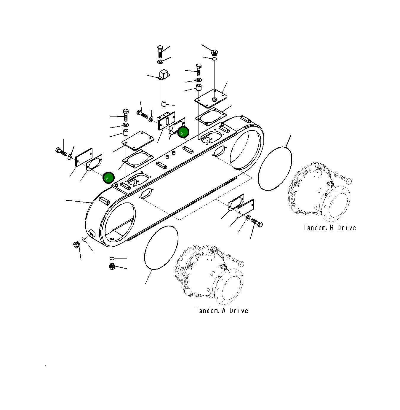 Болт 23H-25-11410 Komatsu