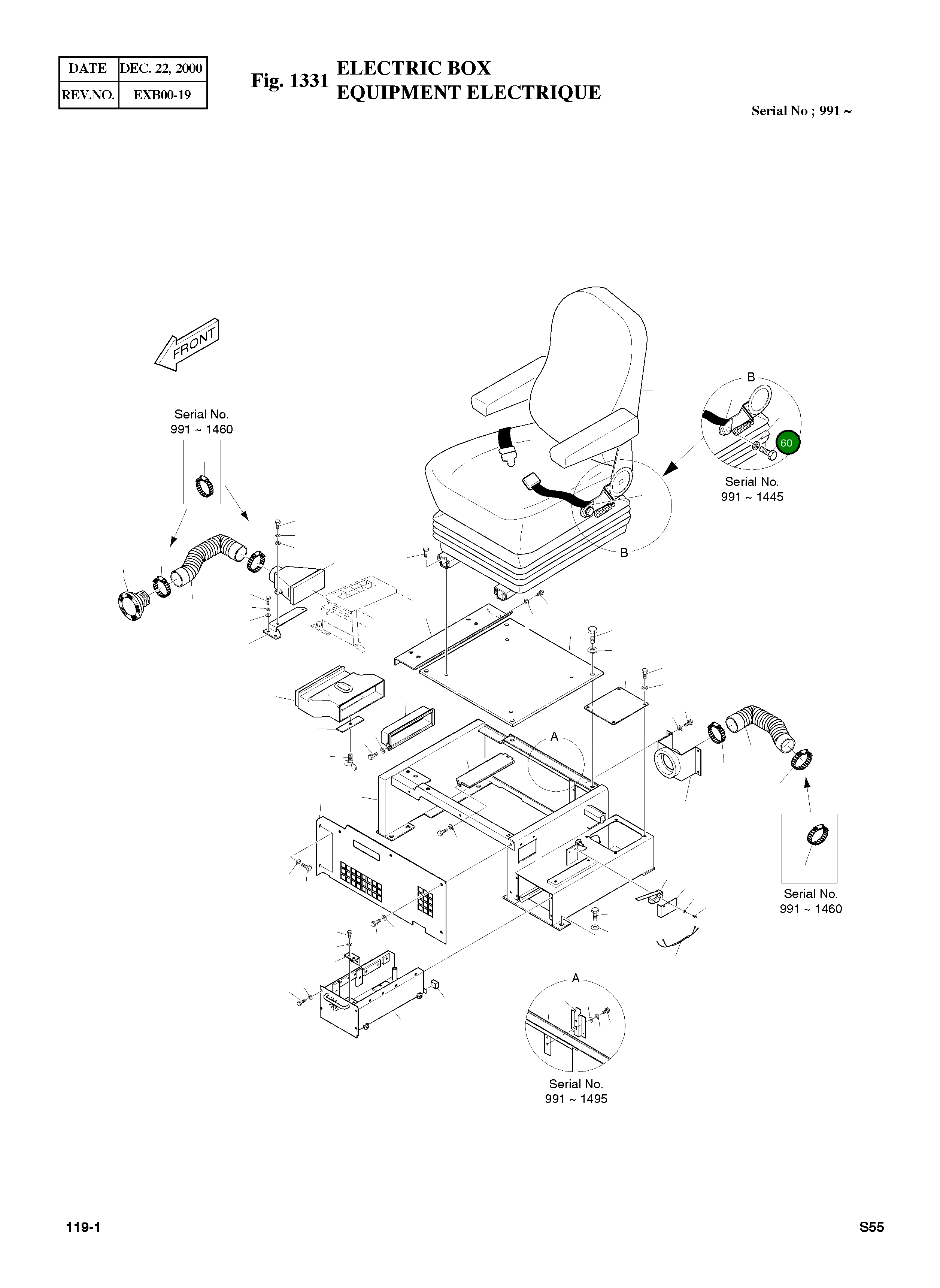 Болт 2120-2191  Komatsu