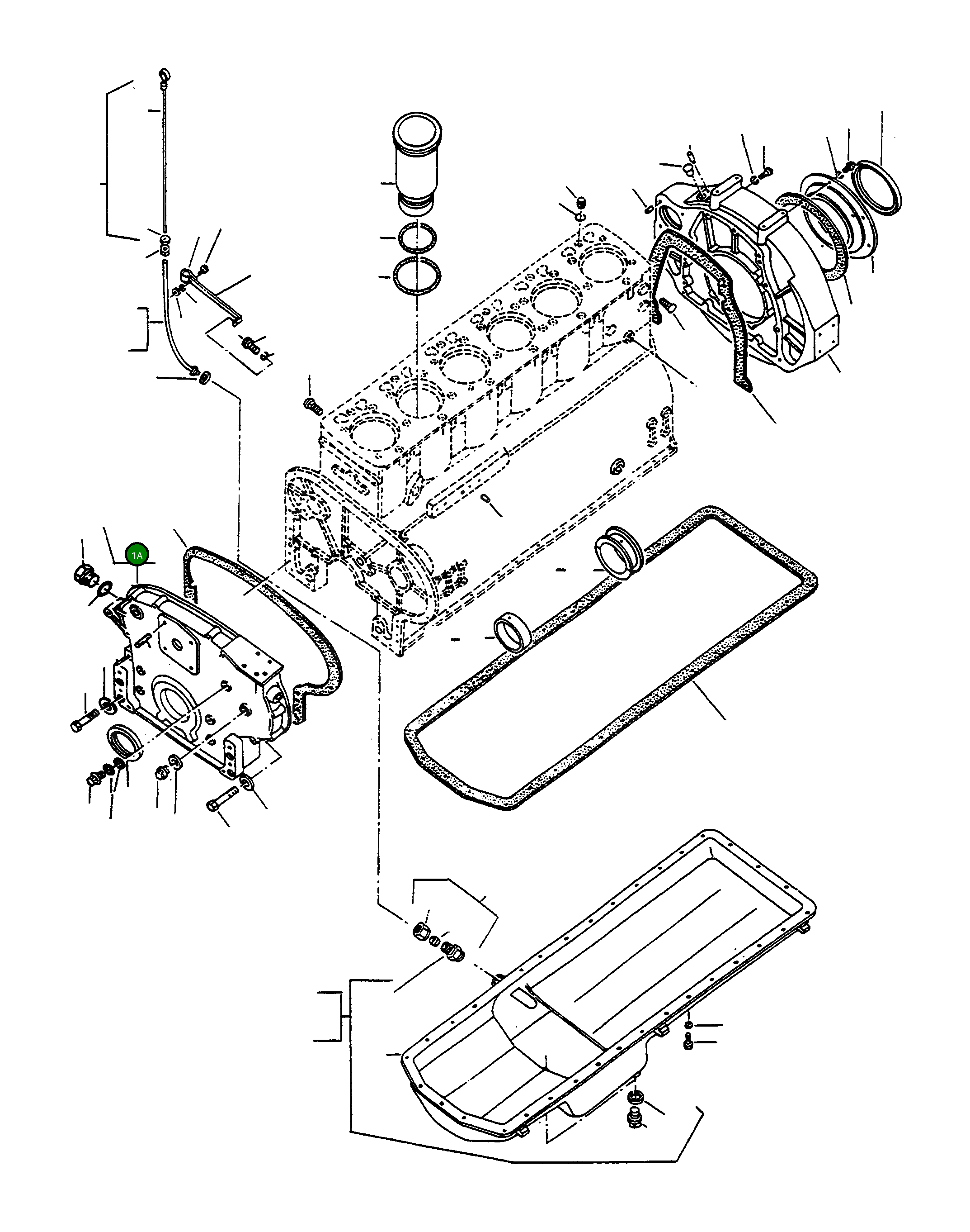 Крышка 3086021M1 Komatsu