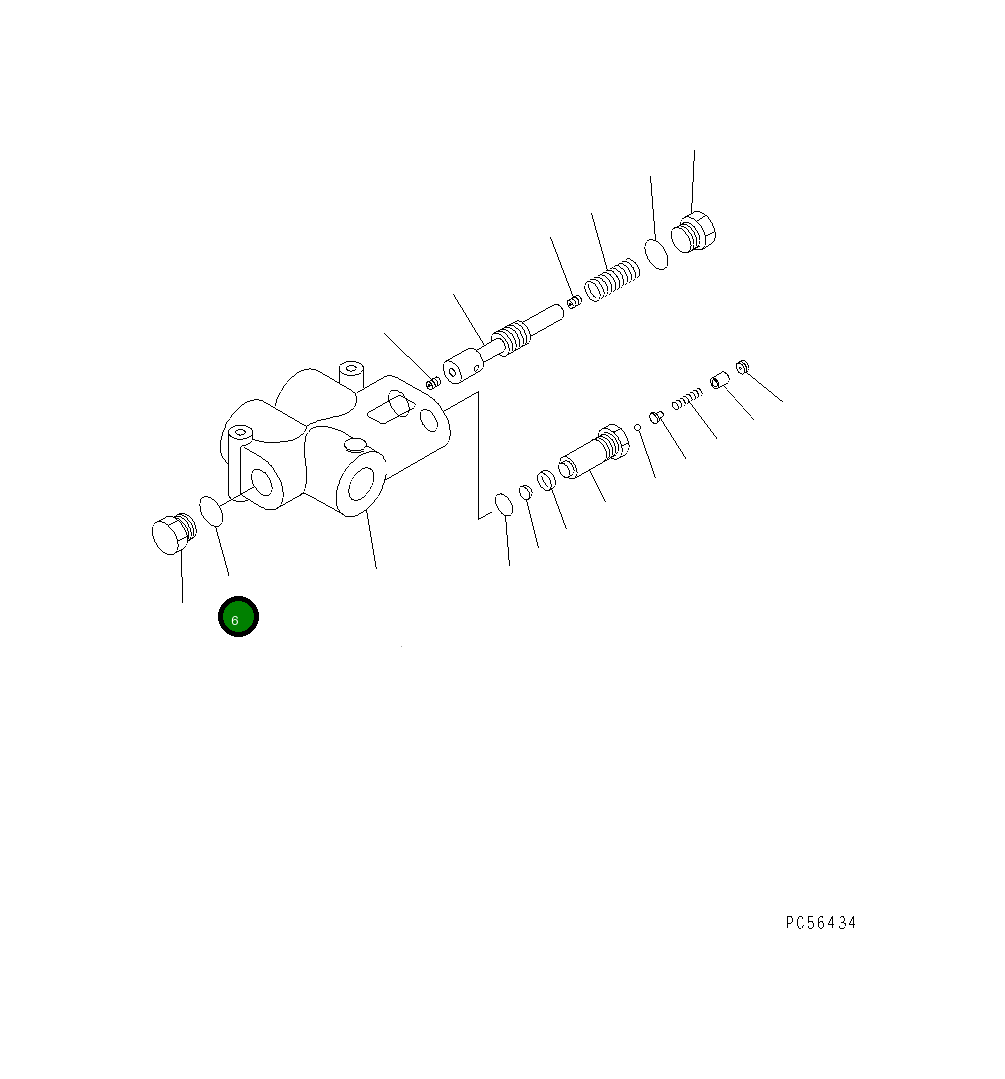 Кольцо уплотнительное (O-Ring) 23B-40-11770 Komatsu
