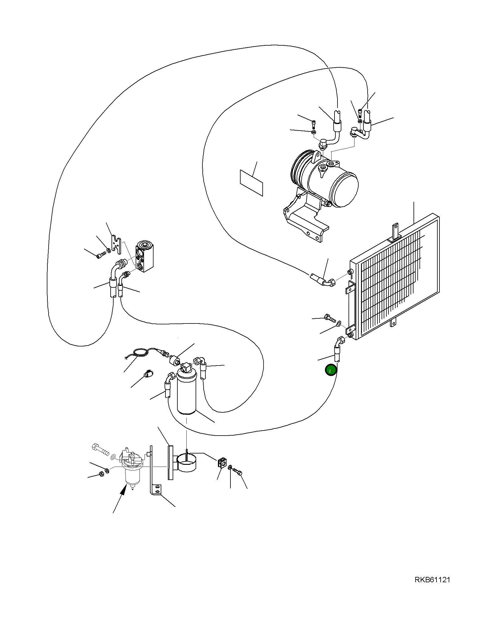 Болт 01016-51020 Komatsu