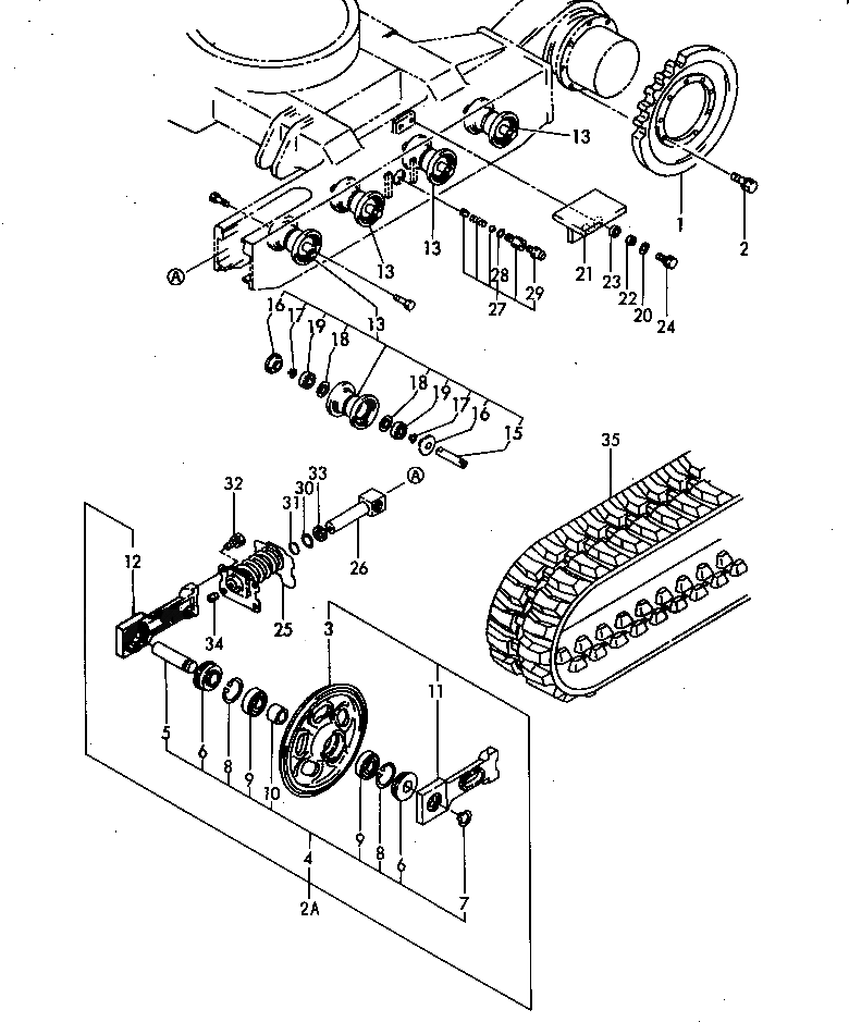 Кольцо YM22252-000620  Komatsu