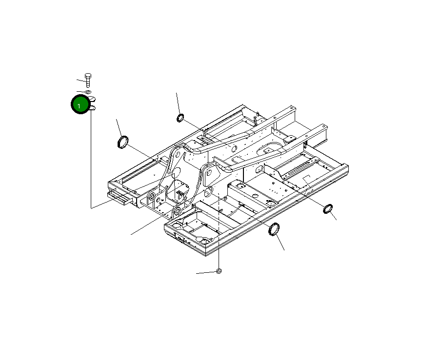 Крышка 205-30-71181NK Komatsu