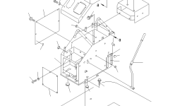 Крышка 418-54-22131 Komatsu