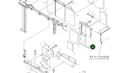 Крышка 21M-54-17531 Komatsu