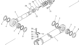 Кольцо 707-71-11710 Komatsu