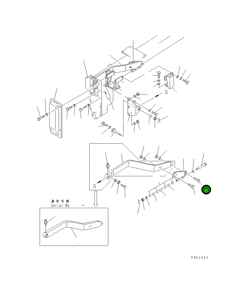 Болт 234-977-3841 Komatsu
