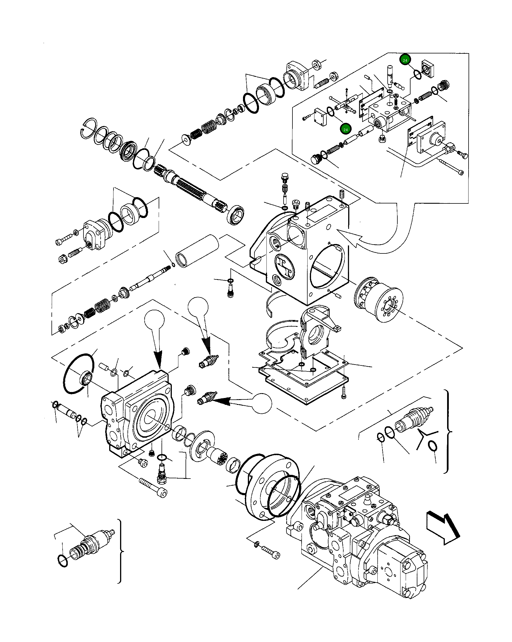 Кольцо уплотнительное (O-Ring) 840225117  Komatsu