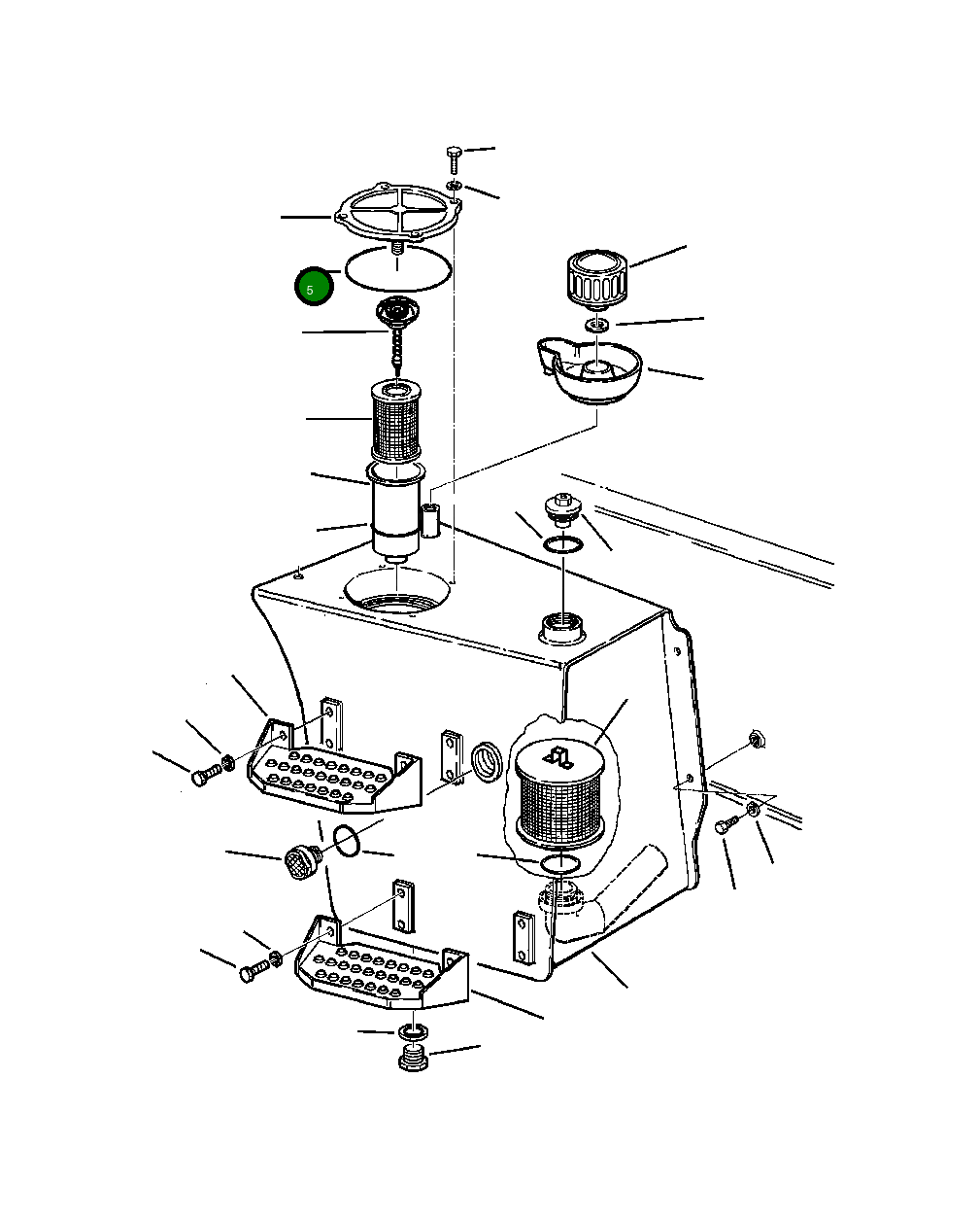 Кольцо уплотнительное (O-Ring) 848101179 Komatsu
