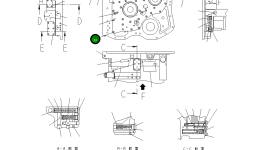 Болт DC8054092500 Komatsu