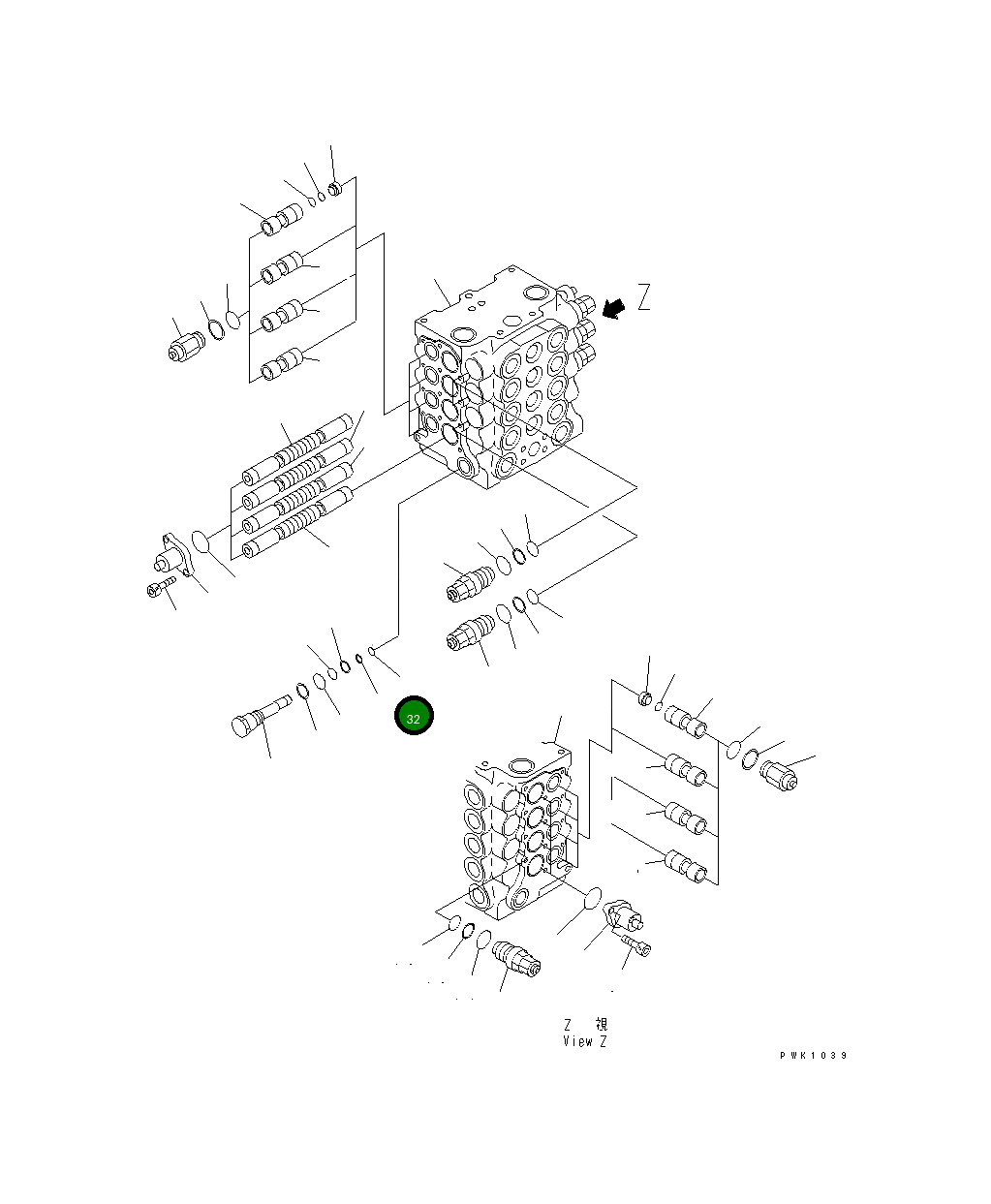 Кольцо уплотнительное (O-Ring) TM8202-008 Komatsu