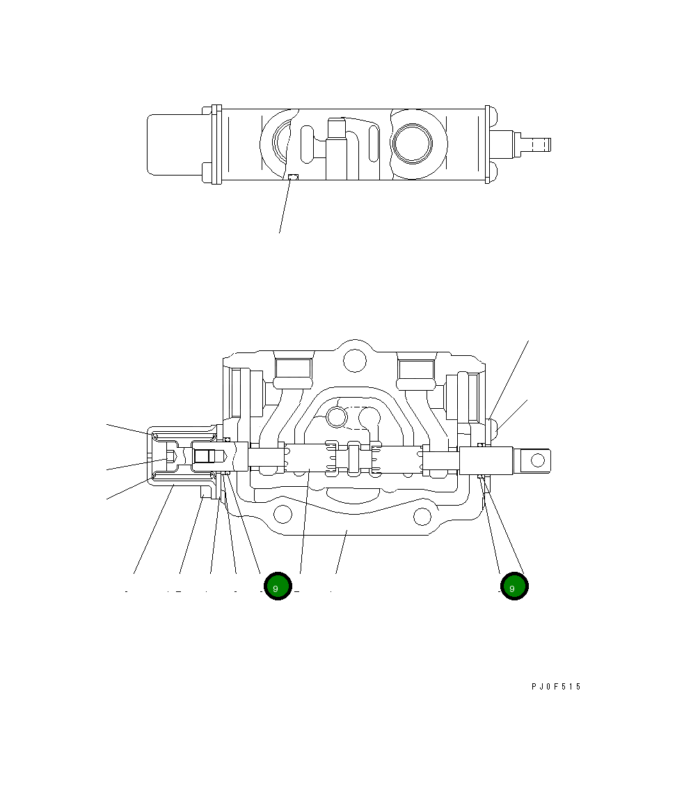 Кольцо уплотнительное (O-Ring) KB95111-01200  Komatsu