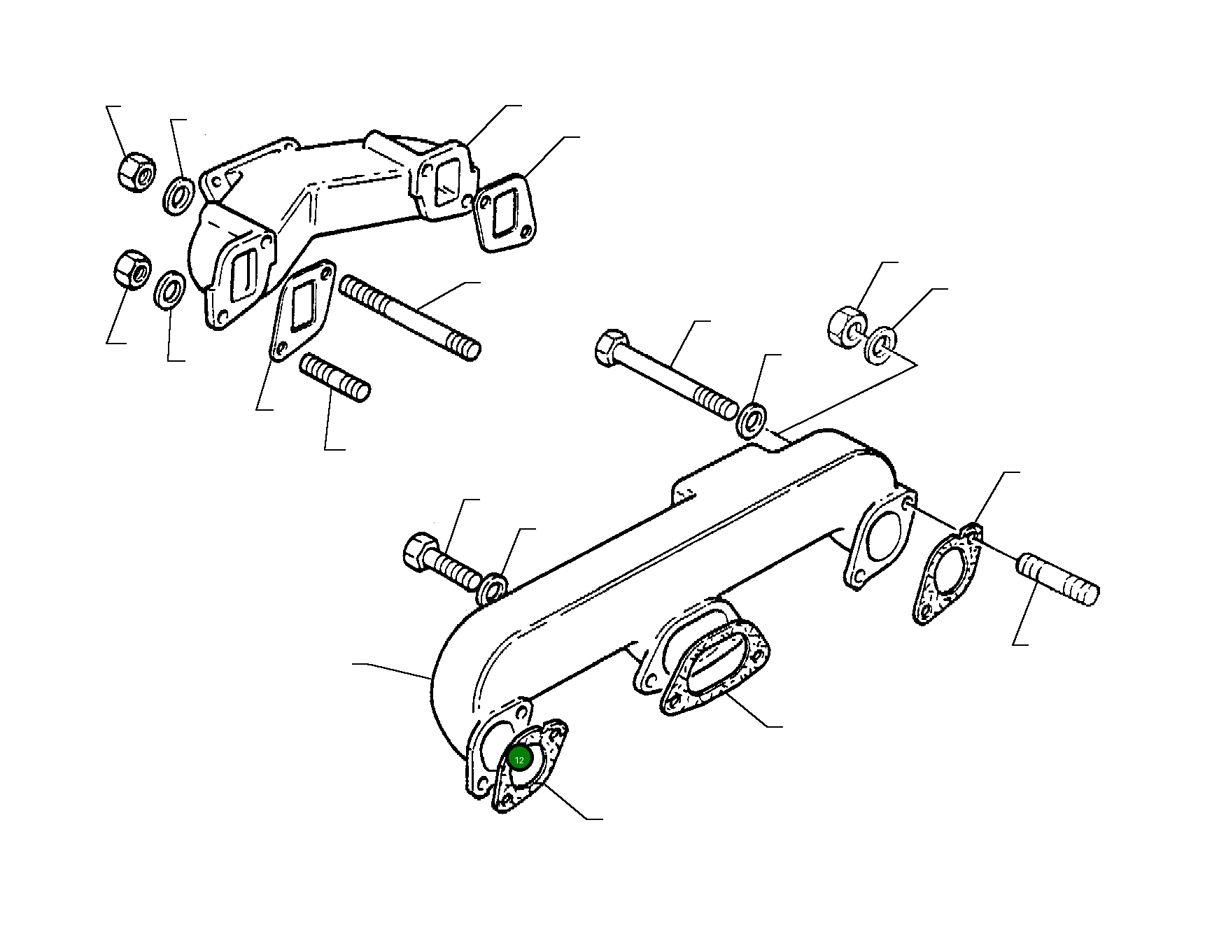 Болт PK2186303 Komatsu