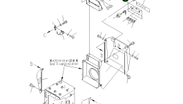 Крышка 195-54-72180 Komatsu