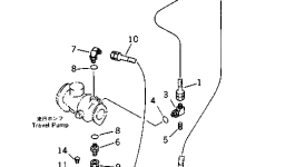 Кольцо уплотнительное (O-Ring) KZ10-01-1690 Komatsu