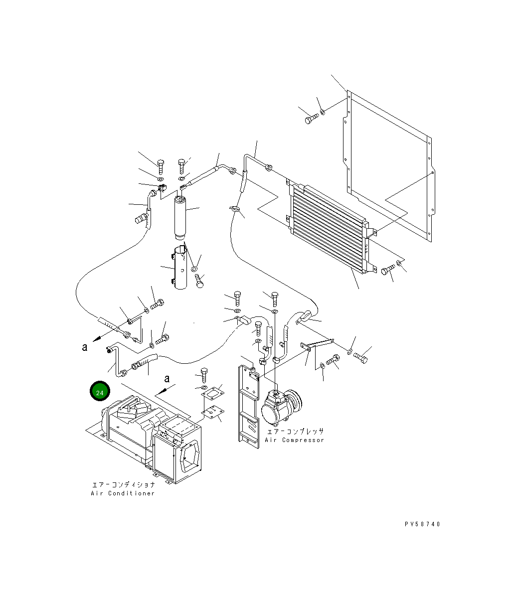 Кольцо уплотнительное (O-Ring) 23D-809-3180 Komatsu