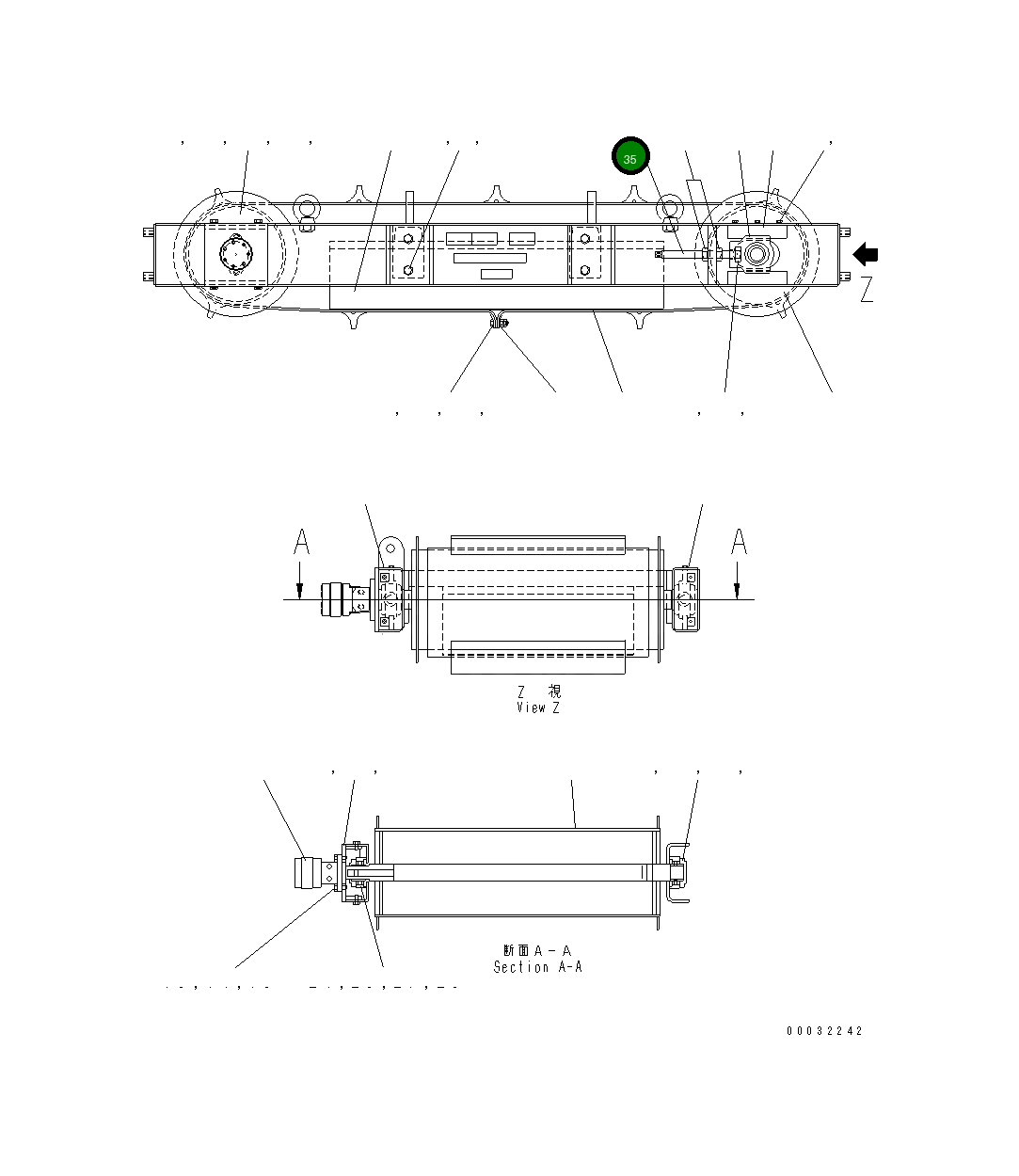Болт MFS0000461 Komatsu
