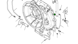 Кольцо уплотнительное (O-Ring) CA0028122 Komatsu