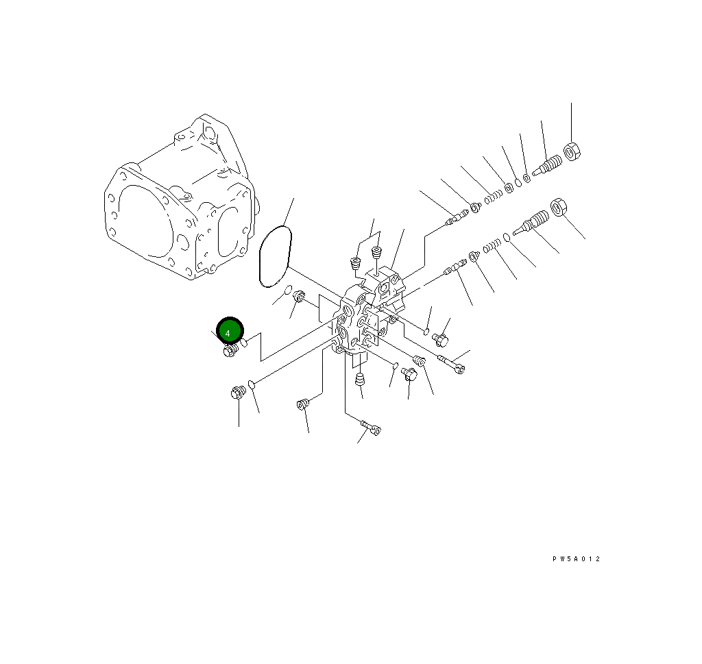 Кольцо уплотнительное (O-Ring) 07002-11423  Komatsu