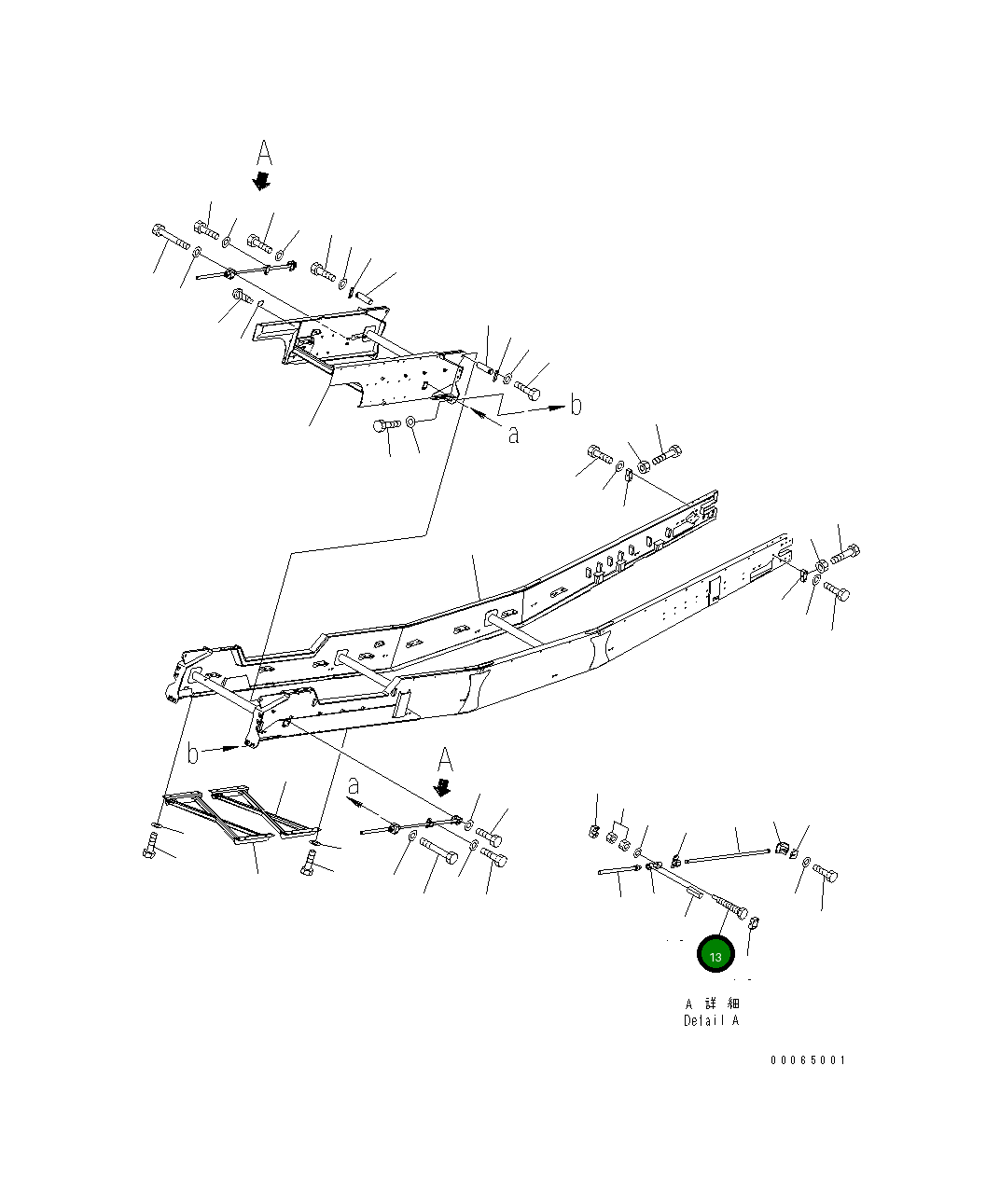 Болт 8234-75-2380 Komatsu