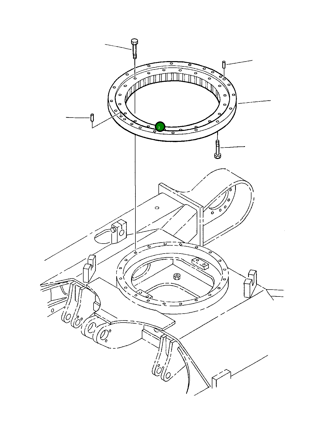 Болт 801015579 Komatsu
