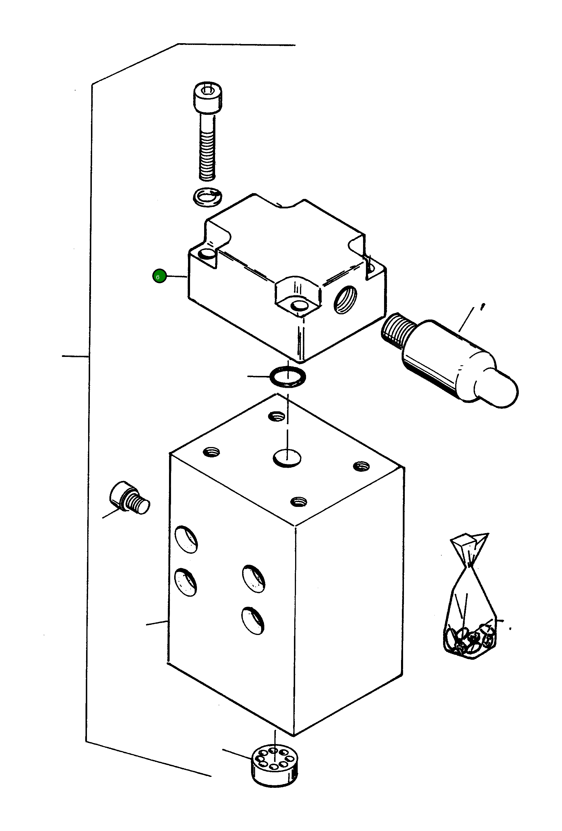 Крышка 4914853M1  Komatsu