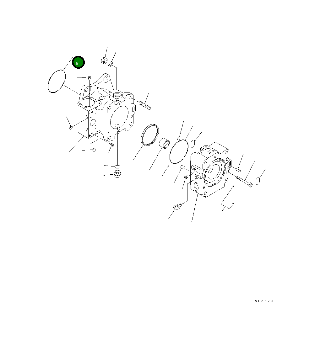 Кольцо уплотнительное (O-Ring) 708-25-12341 Komatsu