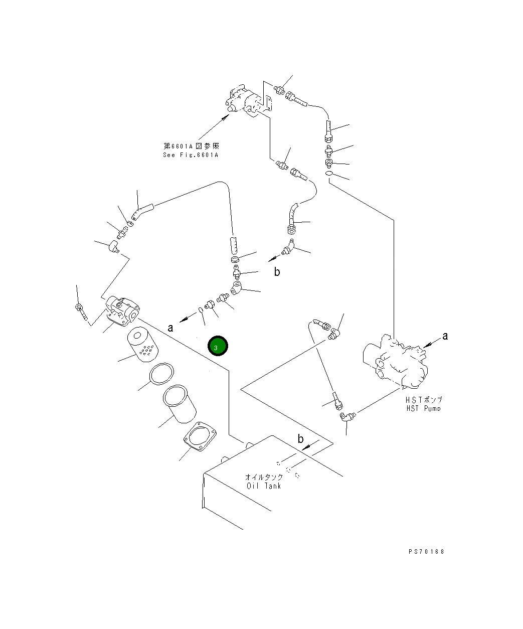 Кольцо уплотнительное (O-Ring) 267-13-59160 Komatsu