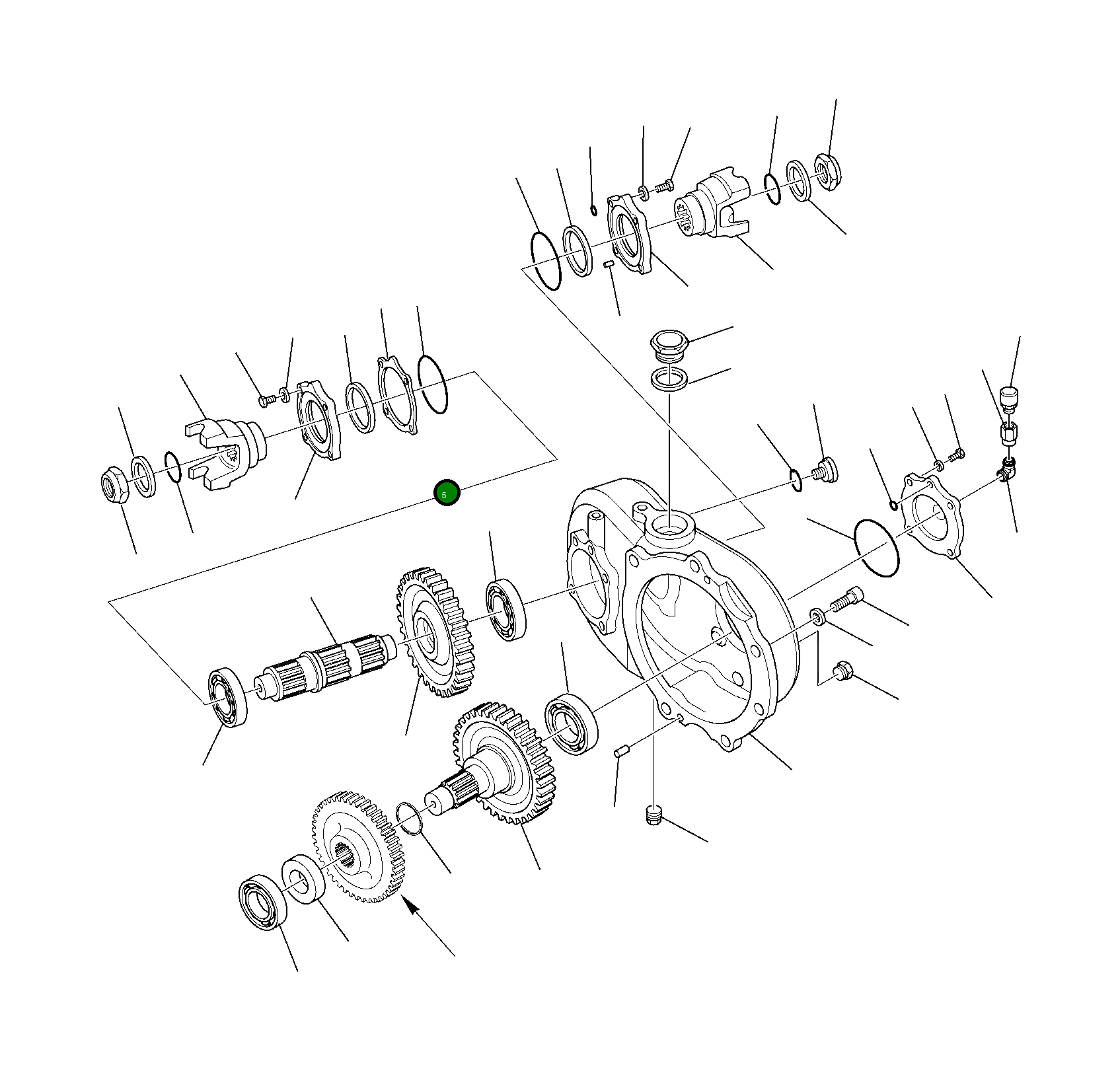 Кольцо уплотнительное (O-Ring) DG4206437 Komatsu