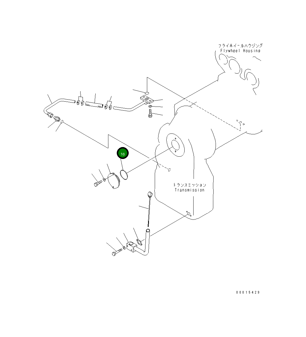 Кольцо уплотнительное (O-Ring) 02892-03094 Komatsu