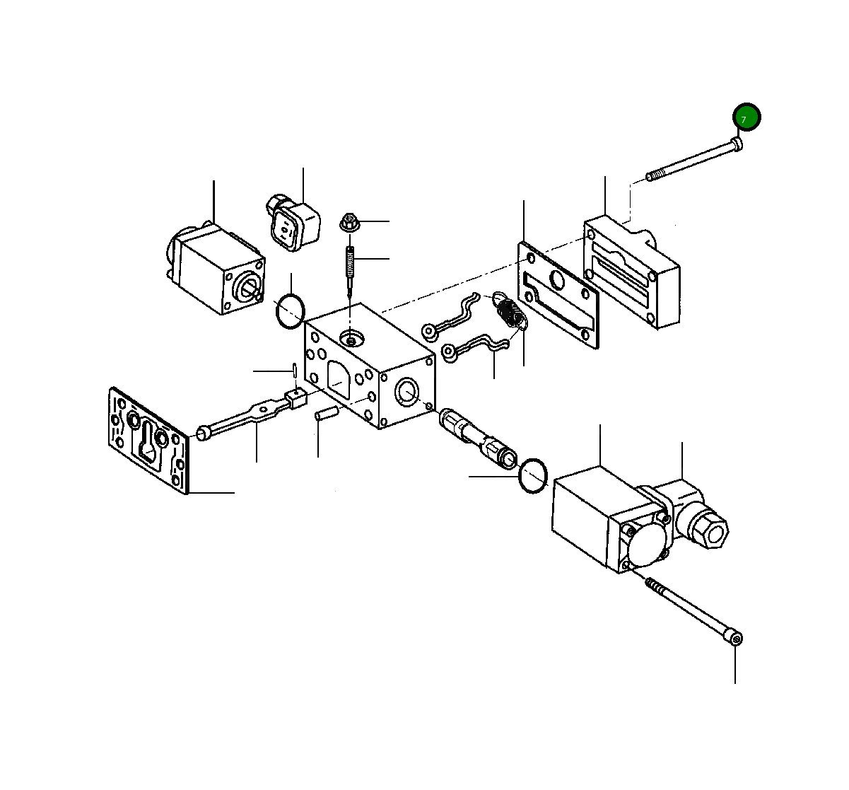 Болт 1434 158 H1 Komatsu