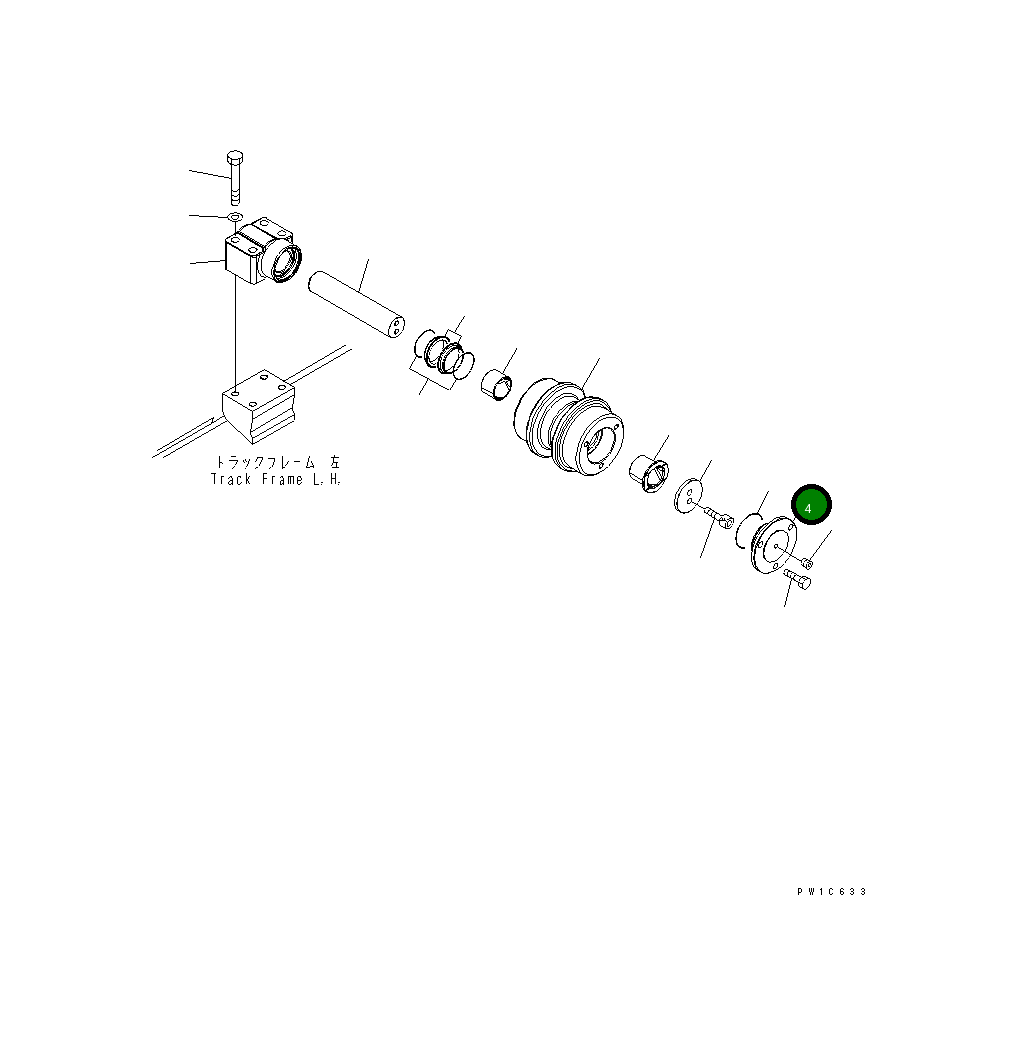 Крышка 207-30-78140 Komatsu