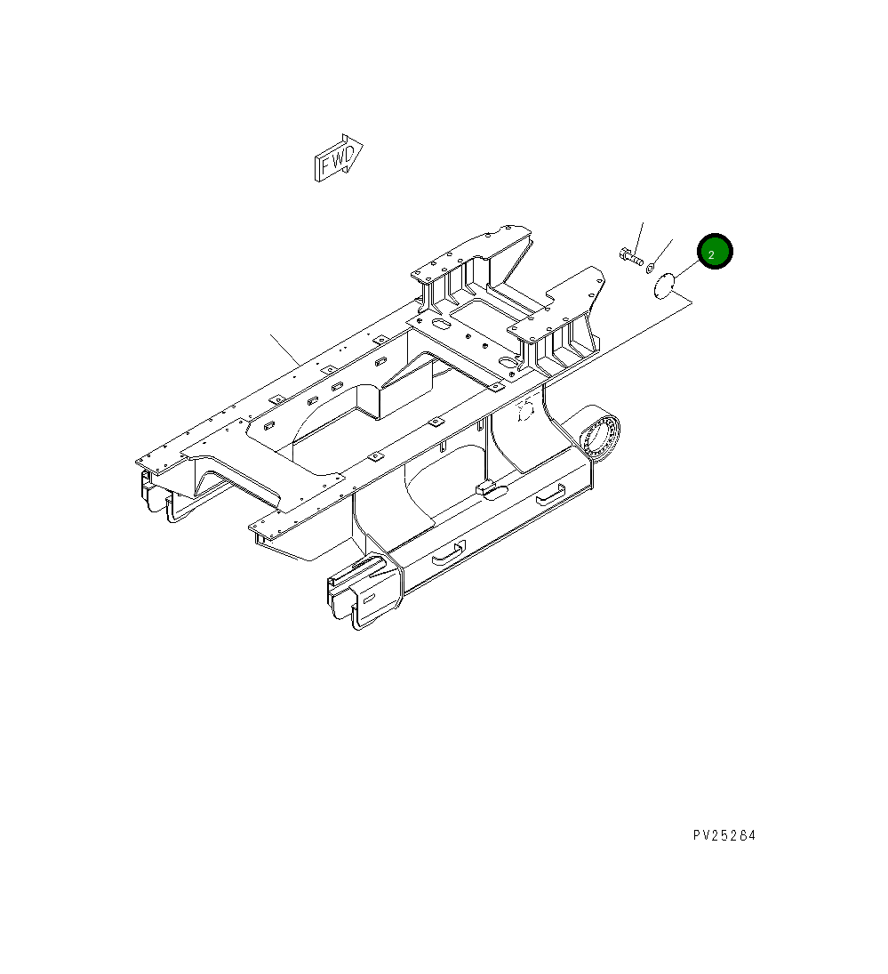 Крышка 8221-30-2150 Komatsu